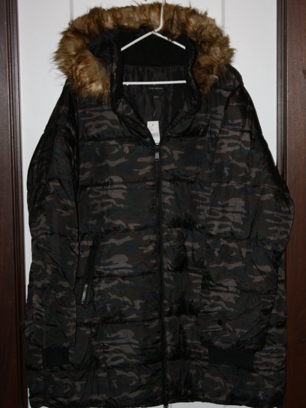 Lane Bryant, Camo Parka, Woman's Size 3X NWT